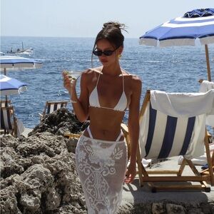 WITH JEAN SAINT MIDI SKIRT